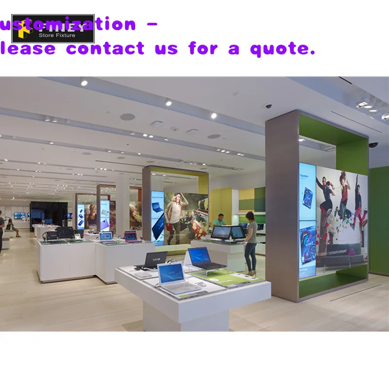 custom.Custom Computer Shop Interior Design Ideas Laptop Retail Store