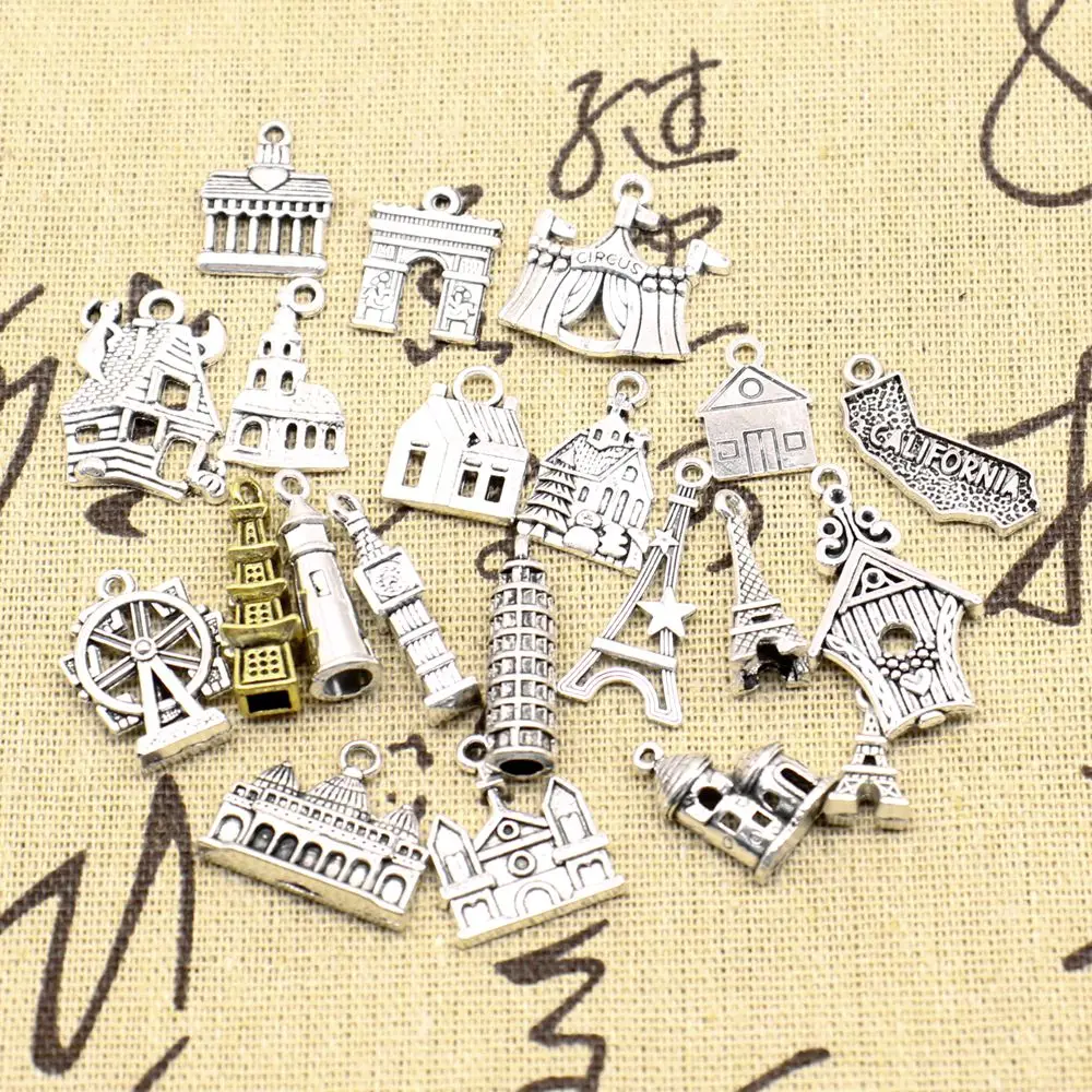 Charm For Jewelri Make Traveling Building Men Pendant For Crafts