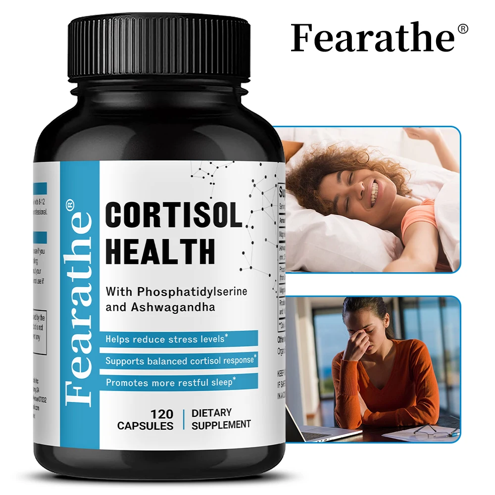 

Cortisol Health – снятие стресса, сбалансированное реагирование Cortisol, релаксация и глубокий сон, с фосфатидилсерином, магний, Agwagandha