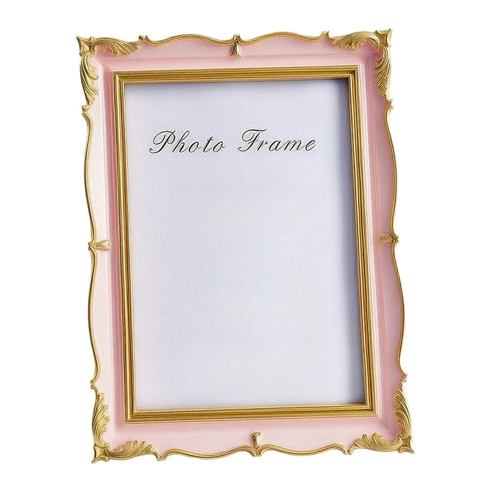 Relief Carving Frame Elegant Resin Frame For Showcasing Memories Commemorative Photo Display Stylish Home Decor