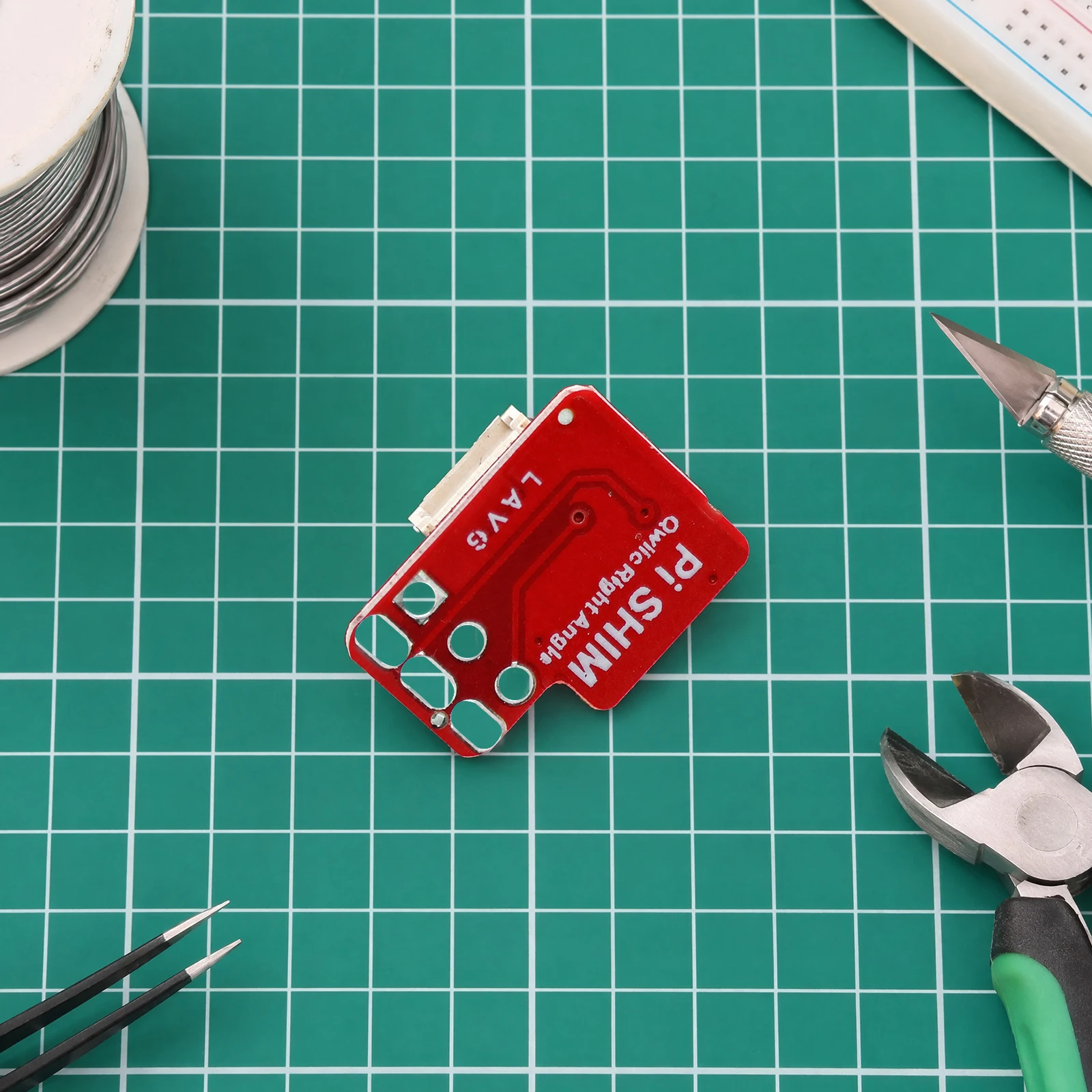 I2C SHIM Adapter for RPi Board Qwiic STEMMA QT 40-Pin 3.3V SBC Single Board Computer Interface Module