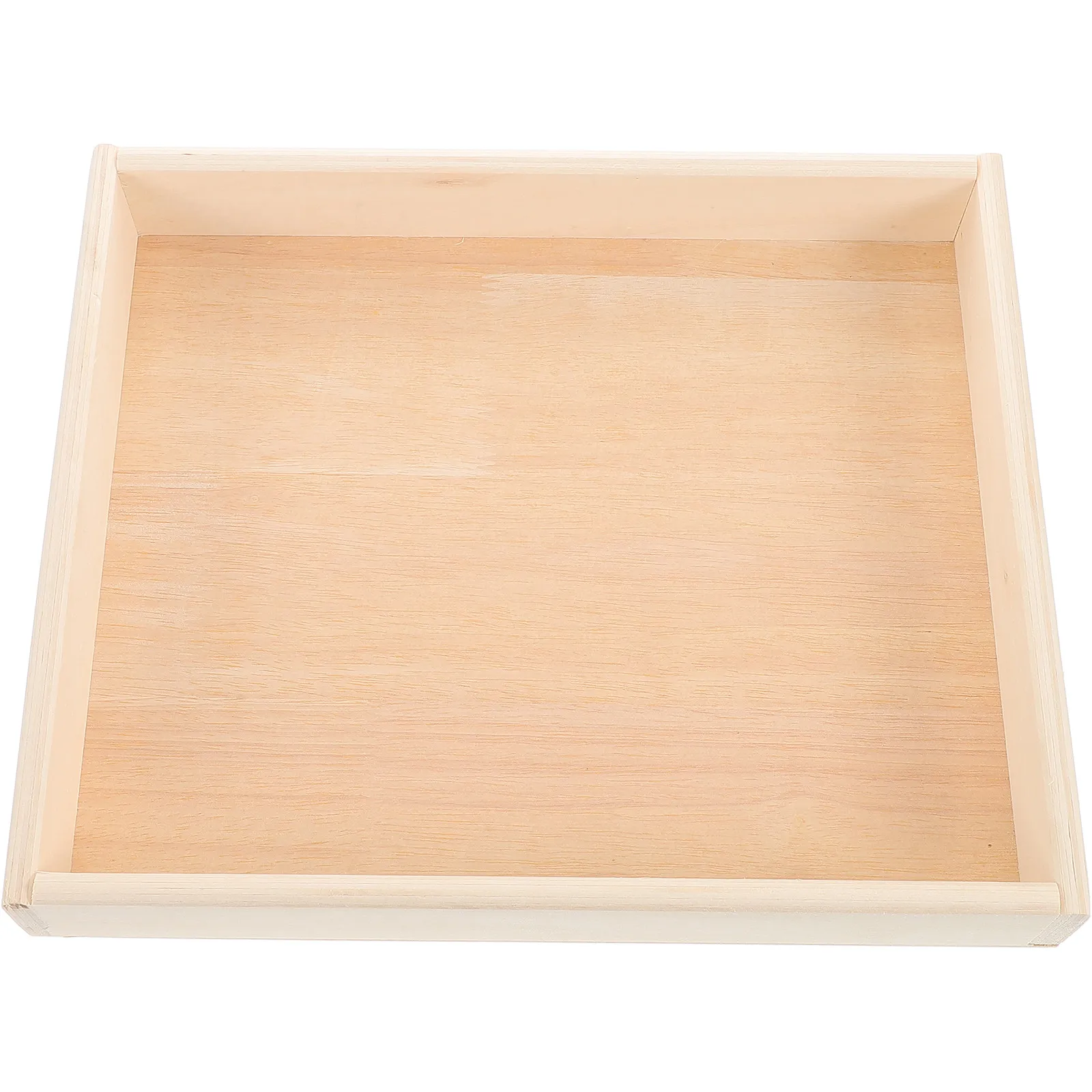 

Wooden Puzzle Sorting Tray for Kids Fine Motor Skills Development Smooth Finish Rectangle Storage Rack for Jigsaw Puzzles Puzzle