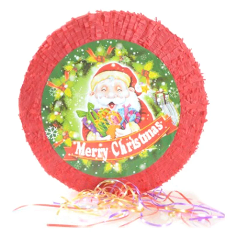 Christmas Pinata Party Supplies Santa Pinata Children Christmas Pinata, Christmas Pinata, Christmas Theme Party, dekoracje