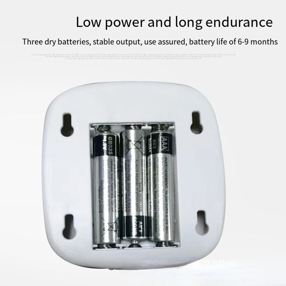 Bateria-Powered Stair Sensor Light com Sensor Humano, Navegação, Seguro e Conveniente Noite