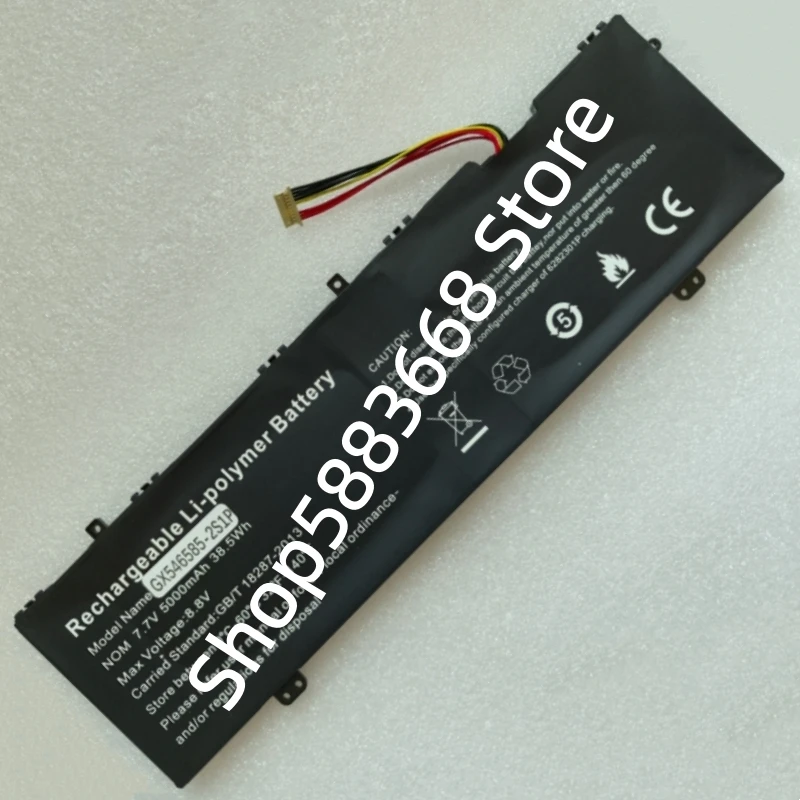GX546585-2S1P TU20-5000 7.7V 38.5Wh 5000mAh Laptop Battery For Dere TU20 Notebook