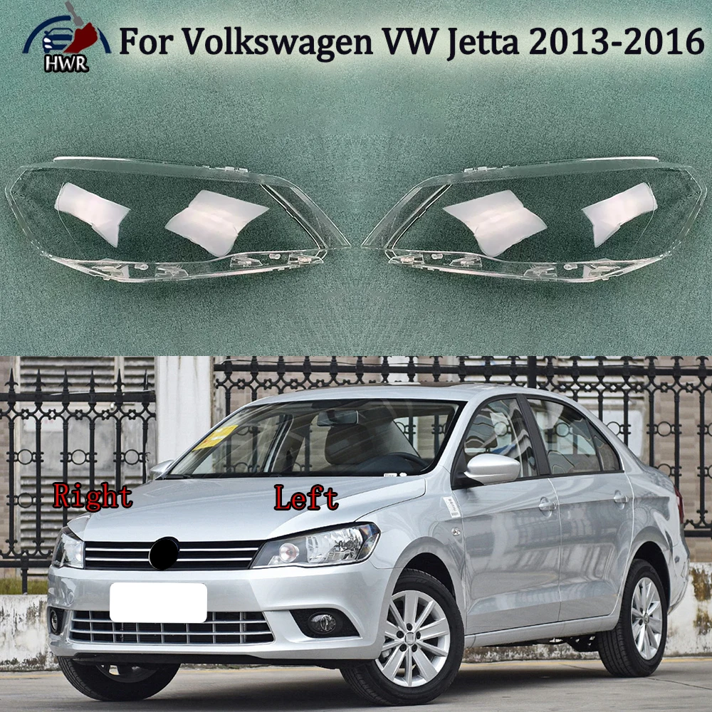 

Transparent Headlamp Cover Lamp Shade Front Headlight Shell Lampshade Lens shell For Volkswagen VW Jetta 2013 2014 2015 2016