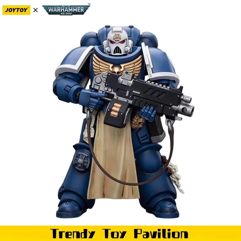 

【JOYTOY】Warhammer 40K Ultramarines Sternguard Veteran с автоматической винтовкой на болтах 1/18 Фигурки Игрушки