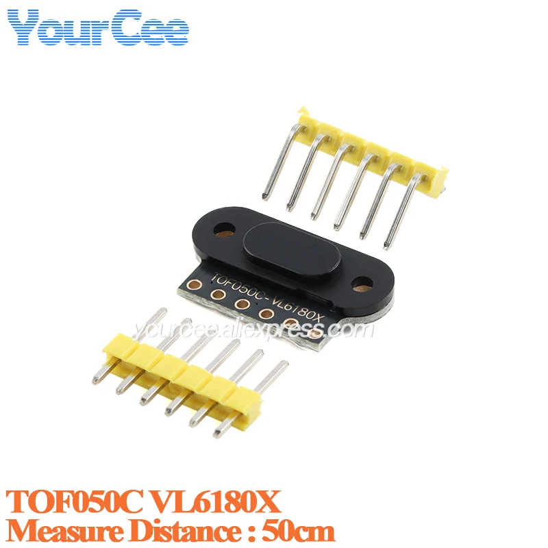 10 szt./1 szt. VL6180/VL53L0X/VL53L1X Moduł czujnika odległości laserowej ToF na podczerwień TOF10120 10-180cm TOF050C TOF200C TOF400C 50CM/2M/4M — zdjęcie produktu 6