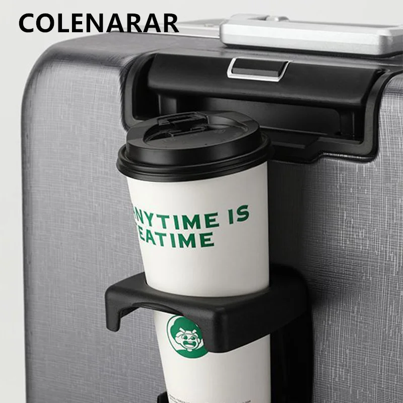 COLENARA Laptop Suitcase Front Opening Boarding Case USB Charging Multifunctional Trolley Case 20