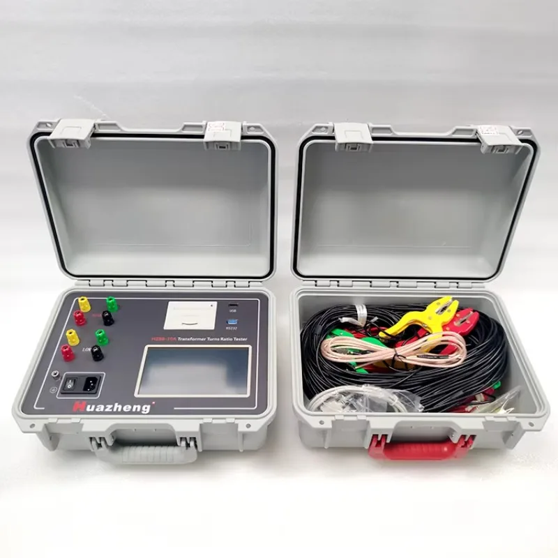 Huazheng Transformer Ttr Turn Ration Meter 3 Phase Transformer Turns Ratio Tester