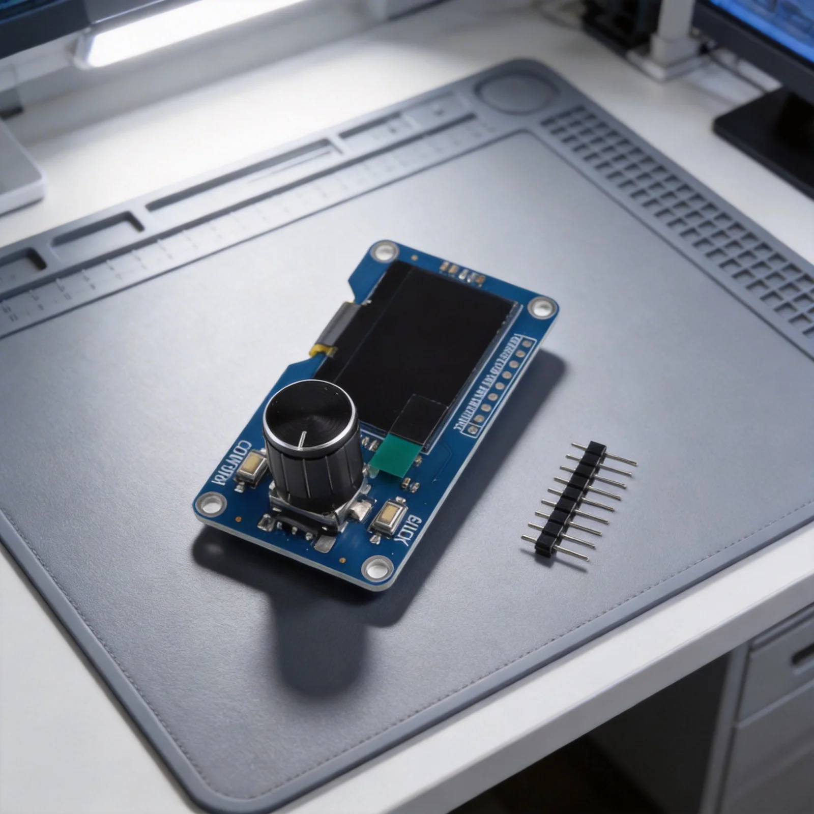 0.96 Inch Screen Module Combined EC11 Rotary Encoder Board IIC Interface 128x160 Pixel For Microcontroller Development