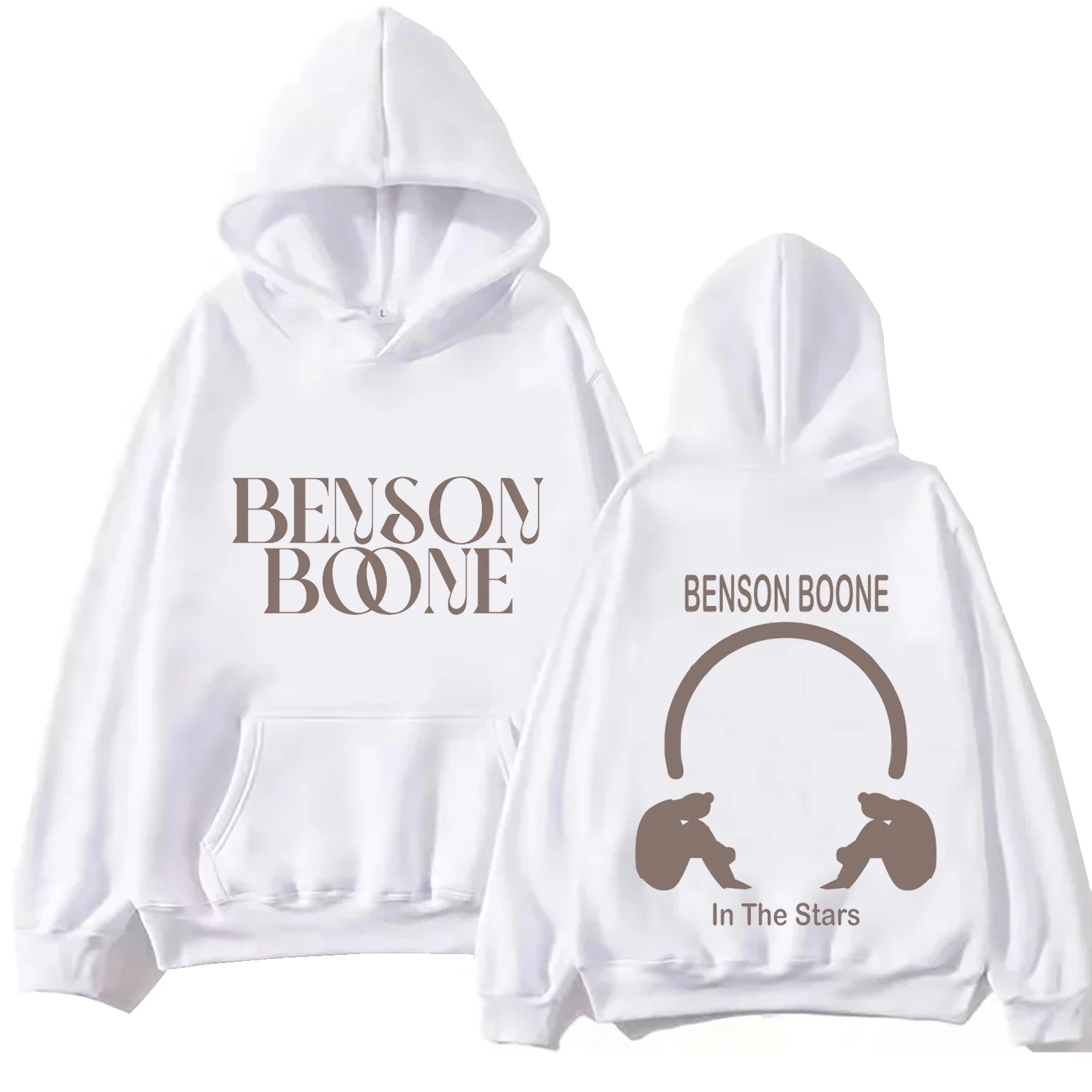 2024 Fireworks & Rollerblades Benson Boone  Hoodie Tops Long Sleeve Sweatshirt Music Fans Gift Spring Summer Casual