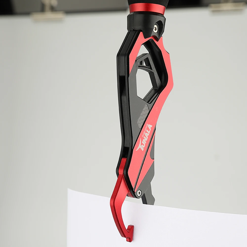 Fish Lip Gripper with 26KGS Scale Aluminum Alloy Fish Lip Grabber Professional Fishing Lip Gripper Tool Kit