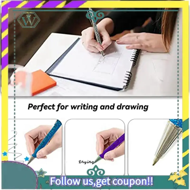 

NEW 7 Pen Everyday Work Office Ballpoint Pen Set Description Adult Attitude Office Gift For Coworkers And Friends