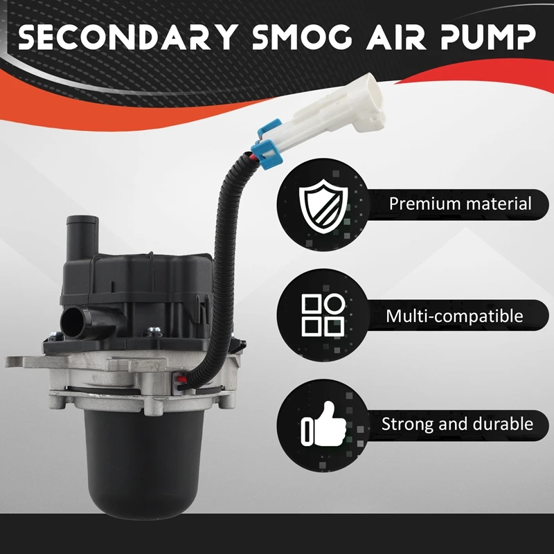 12568224 New Secondary Smog Air Pump Kit For Chevy Savana Buick Pontiac