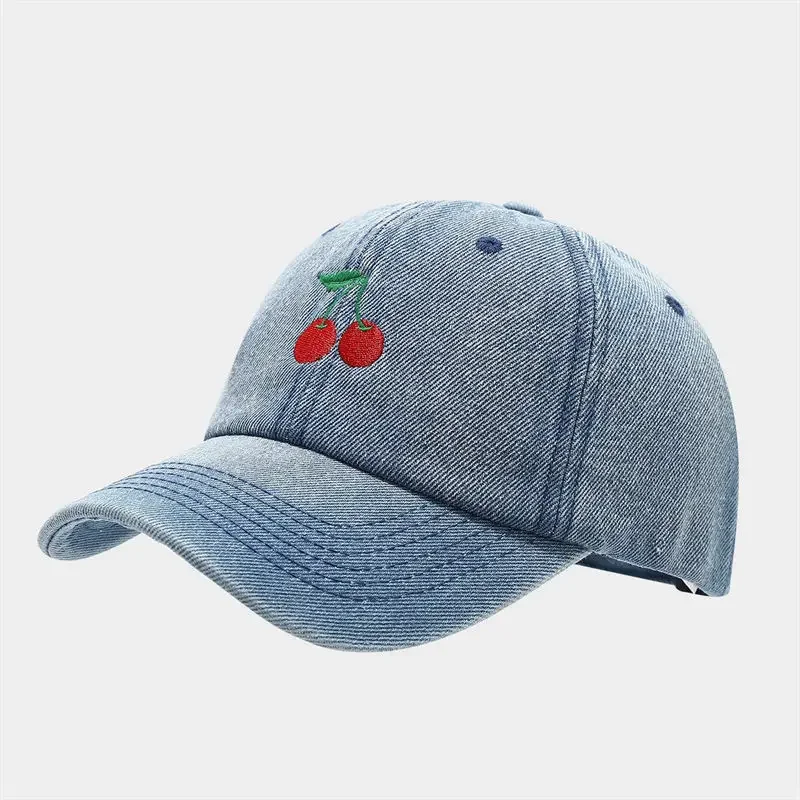 الربيع والخريف القطن الكرتون الفاكهة Casquette قبعة بيسبول قابل للتعديل في الهواء الطلق قبعات ترد لمكانها للرجال والنساء 39
