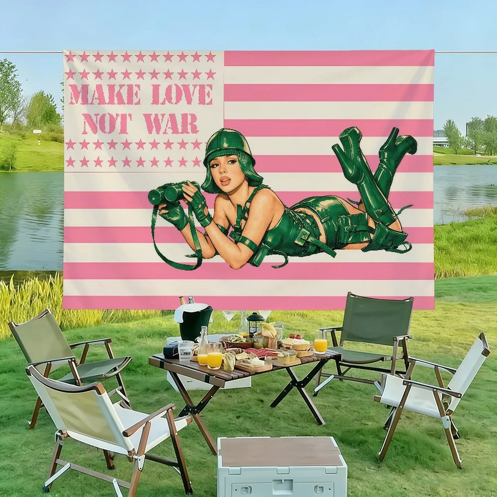 Singer Mariah Scientist HEARTS SOLD SEPARATELY Flag Wall Decorations Home Decor Suitable For Living Rooms Bedrooms Dormitories