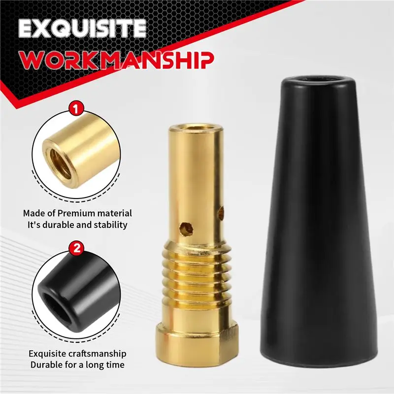 B50C 7Pcs/Set Gasless Nozzle Tips For FC90 Flux-Cored Wire Feed FC90 MIG Welder Welding Tools