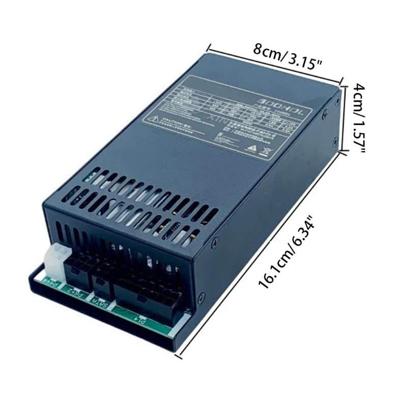 الكمبيوتر المكتبي هيكل التيار الكهربائي 600 واط MINI PSU 1U كمبيوتر صغير لحالة Po