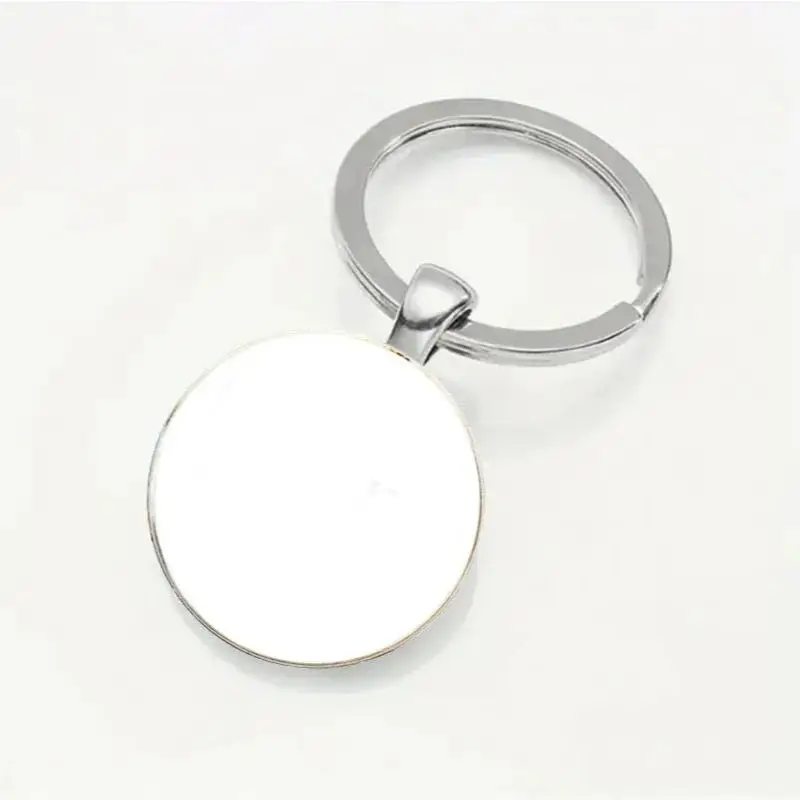 Porte-clés chat siamois enchanteresse – Alliage de zinc avec design en verre coloré, motif chat et fleur aux yeux bleus, parfait pour la décoration de voiture