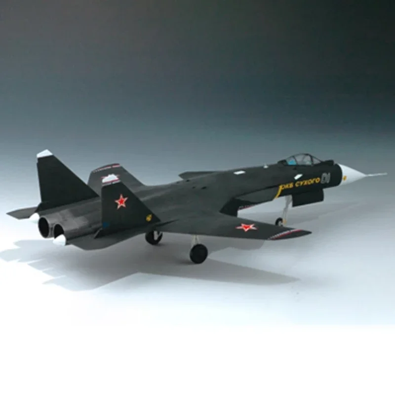 Non-finished product 1:72 Scale Russian SU-47 Berkut Plastic simulation aircraft model Souvenir gifts for adult boy