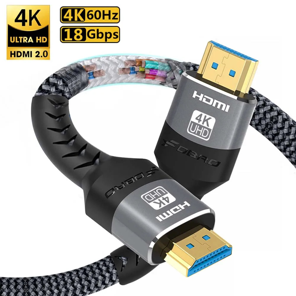 8K HDMI-kabel Hoge snelheid 48Gbps HDMI 2.1 hdmi naar hdmi high-definition videokabel 1m 2m 3m 5m voor HDTV Monitor PS4/PS5 Xbox