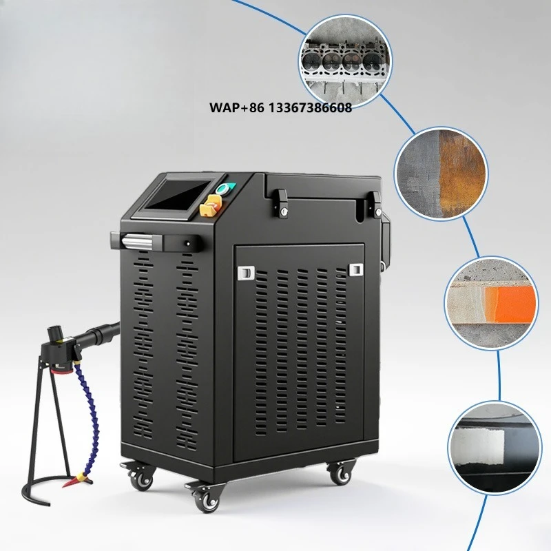 Pulsed Cleaning Machine Air Cooled Portable Non Damage Cleaning