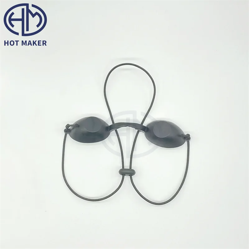 Black Glasses Laser Eye Masks For IPL Beauty  Patients