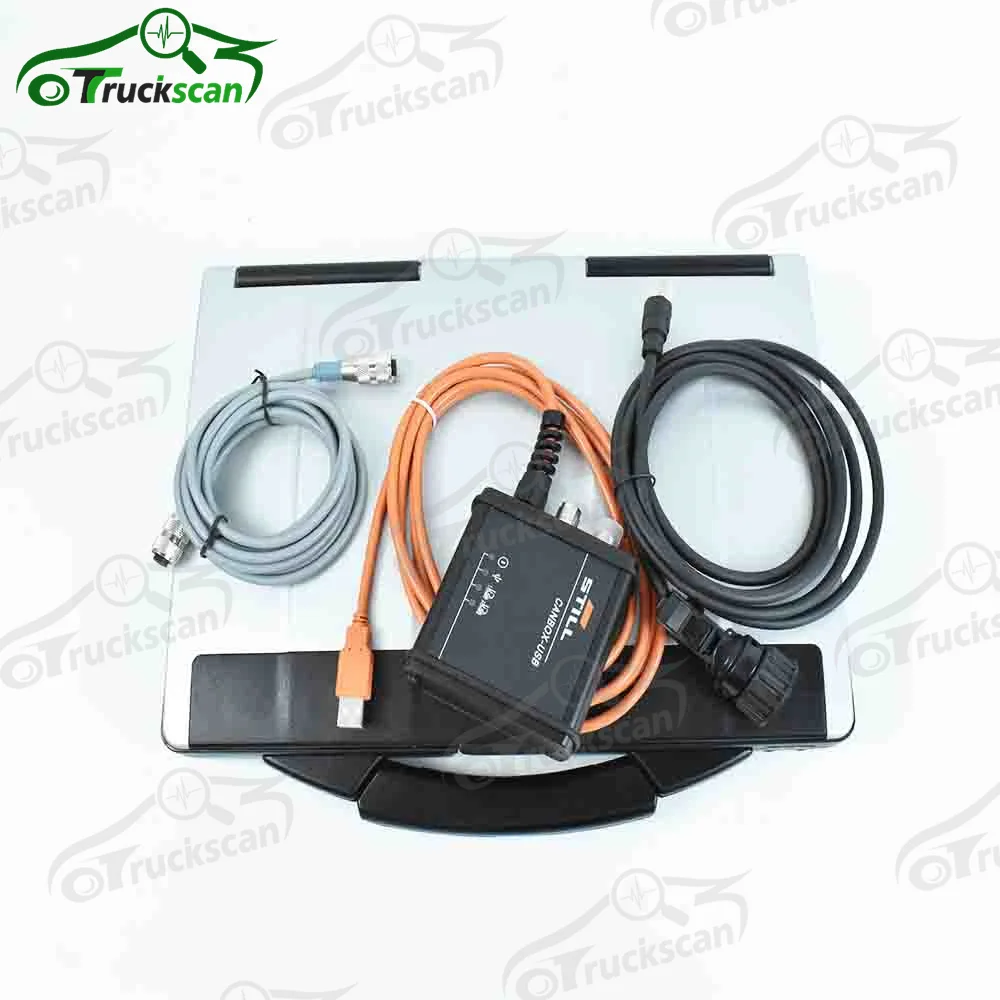 For Still forklift canbox diagnostic scanner with cf53 latpop Lift trucks still canbox adapter forklift diagnostic scanner