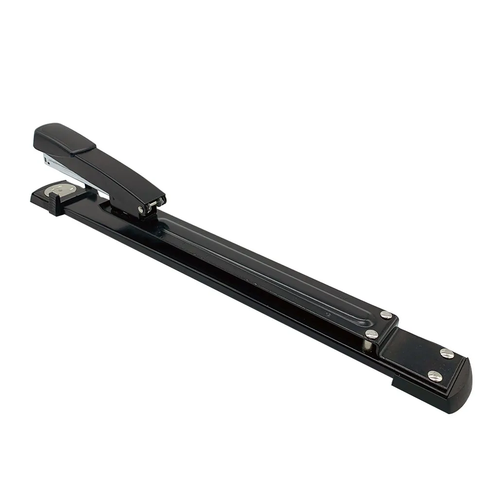 

Large Capacity Long Arm Heavy Duty Office Desk Stapler Portable Desktop Binding Tool For Home School Work Multi-Use