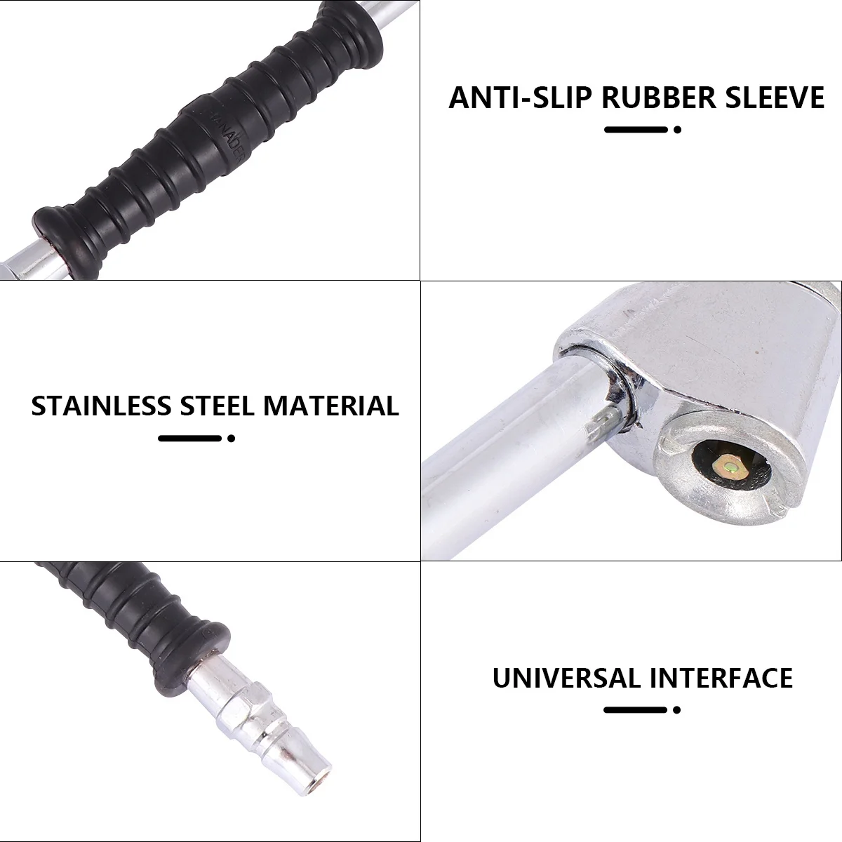 

1Pcs Durable Inflation Head Car Bike Motorcycle Air Pump Practical Portable Maintenance Tool for Efficient Use Car Air Pump