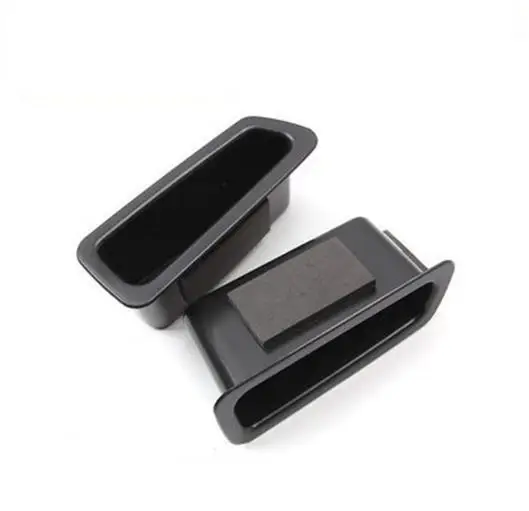 Fit For VOLVO XC60 2009-2013 2014 2015 2016 2017 2PCS Front Door Storage Box Arm Rest Handle Holder Container Bin Cup