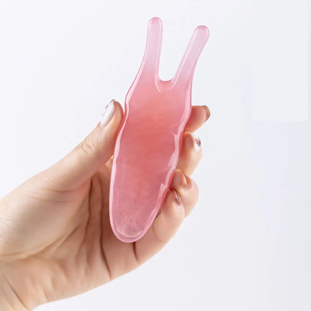 New Resin Face Lifting Tools Scraping Massage Guasha Plate Nose Lifting Reduce Puffiness Nose Scraper Face