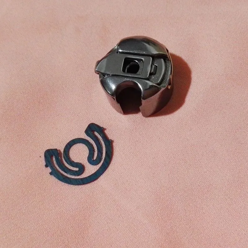 21mm Bobbin Spring Plate 42 pcs, Precision Steel Spring, Anti-Thread Tangling, for Industrial Sewing Machine