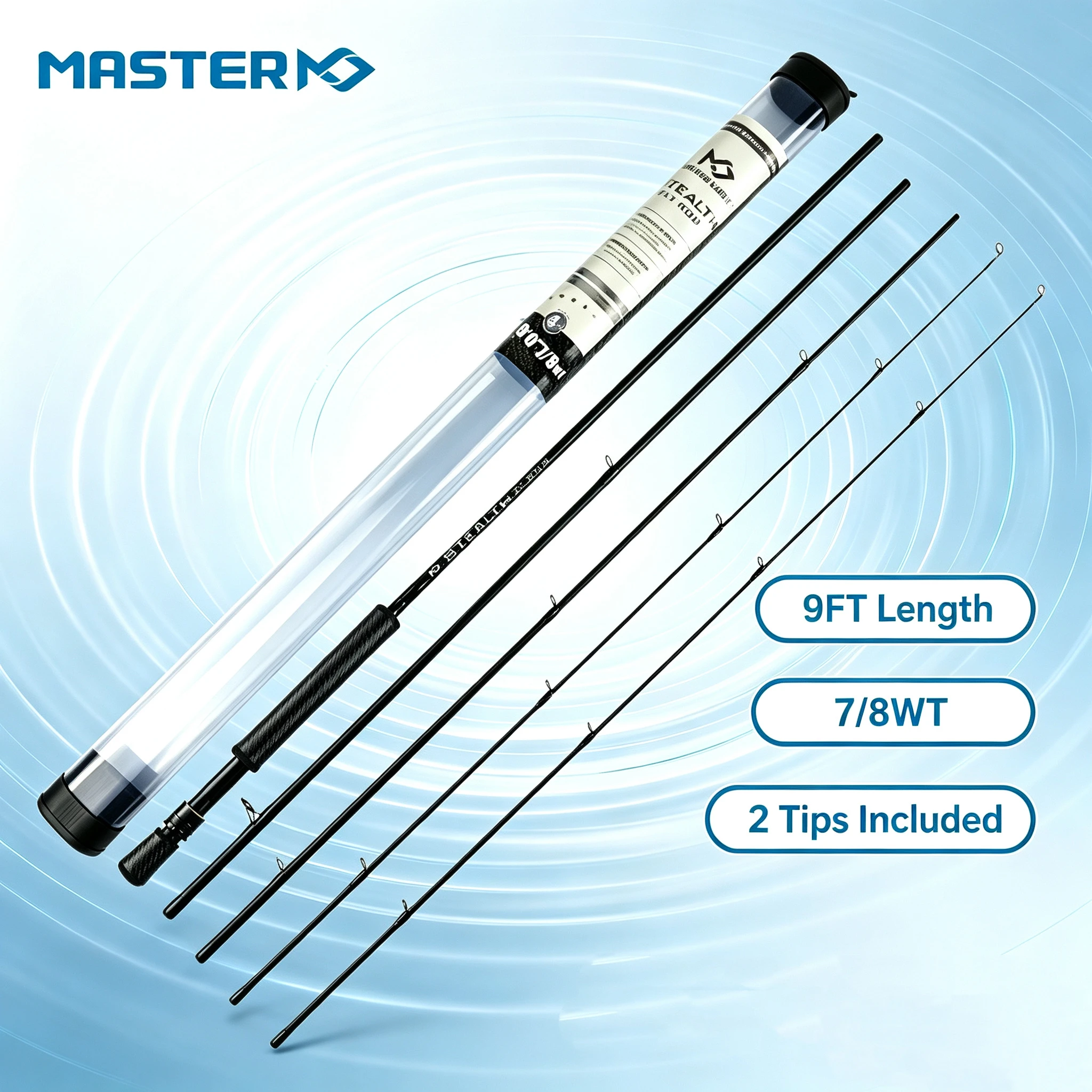 Fishing Rod Spinning - MASTER LOGIC IM8 카본 파이버 플라이