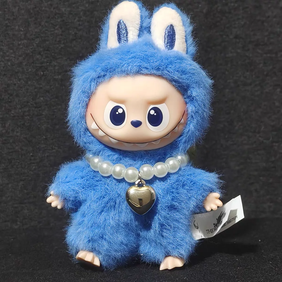 Pearl Collar Necklace For 10.5cm Labubu V4 Doll Clothes Outfit Accessories Ropa Labubu