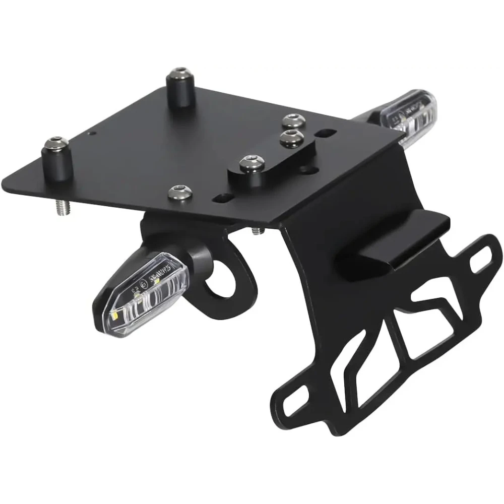 

Motorcycle License Plate Holder LED Light Turn Signals indicator Fender Eliminator Compatible with MSX 125 GROM 2022-2025