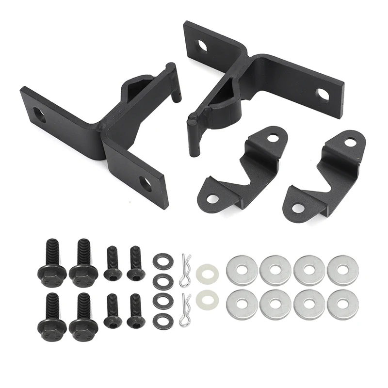 

Fits for Jeep Wrangler YJ CJ 76-95 new set of Rear Seat Mounting Brackets & Bolts Fold & Tumble