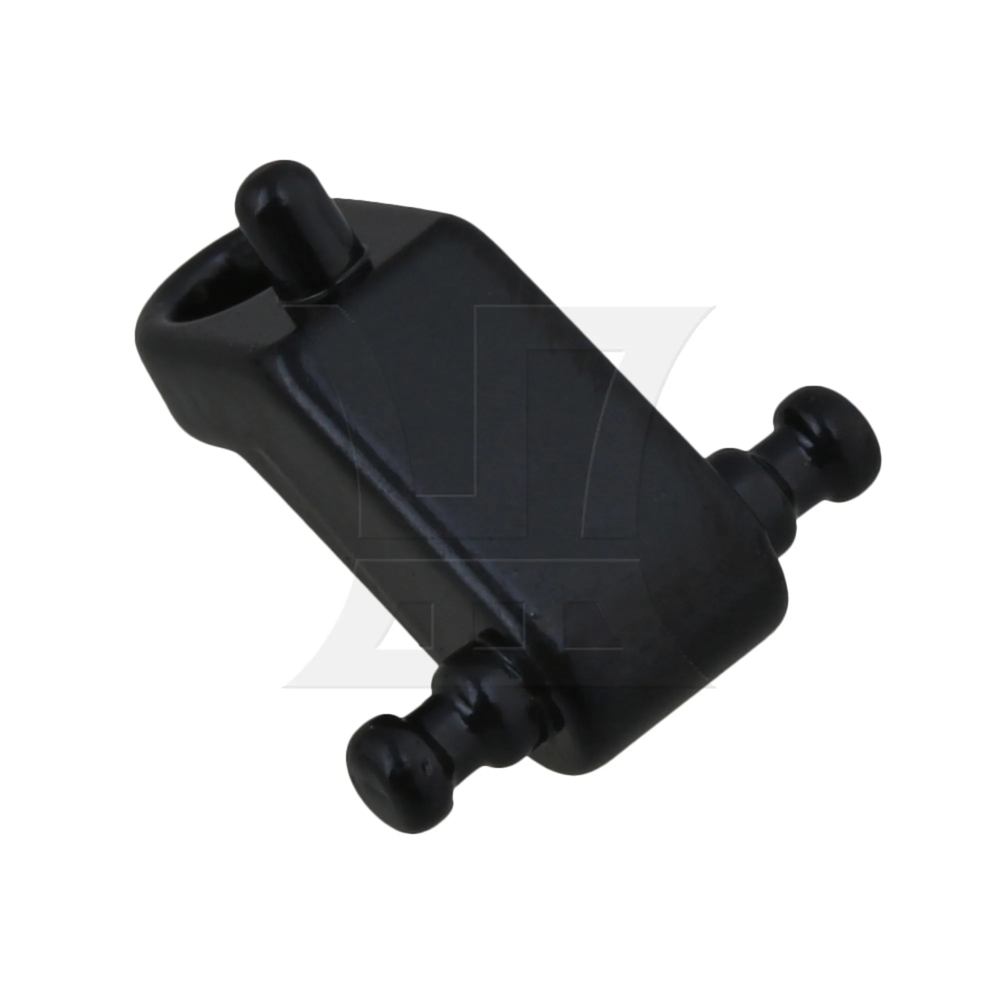 

Yibuy 1pc Guitar Roller String Tree Retainer Black Electric Guitar Ball-Type String Pressing Buckle Head Nail Accessories