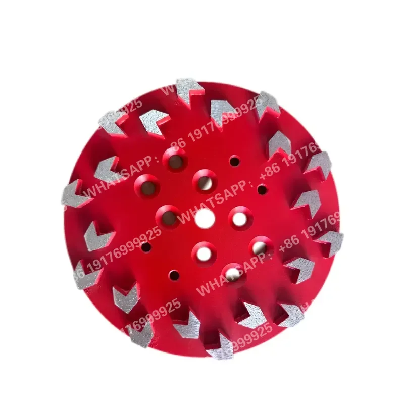 High Hardness Round Segments Abrasive Disc Concrete Grinding Wheel for Stone Deburring Diamond Grinder Disc