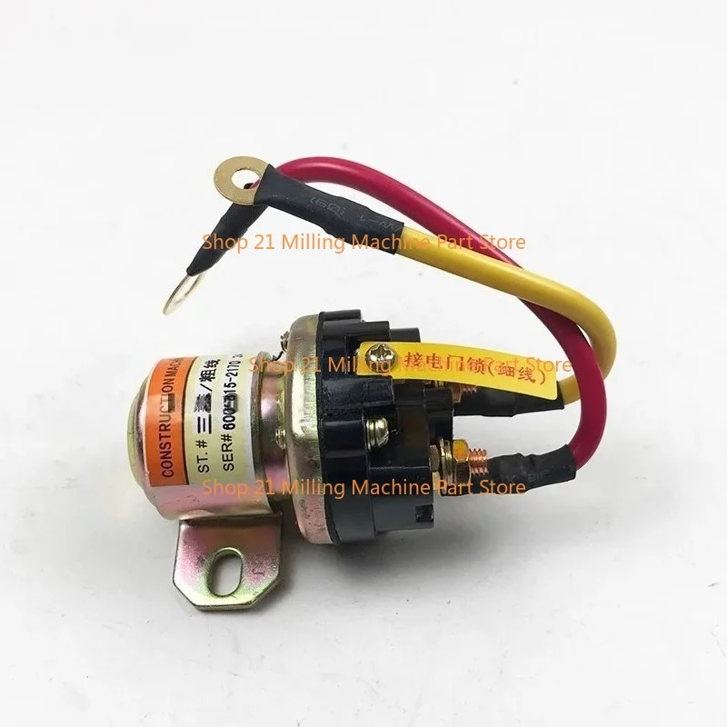 1PC For Doosan Daewoo Cat Hitachi Hyundai Excavator Starting Motor Relay Universal