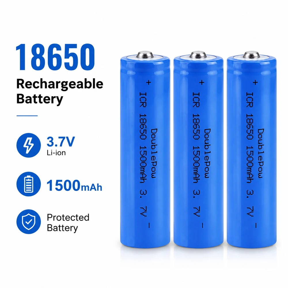 1-10 個 18650 3.7V 充電式リチウム 1500 - Vape Battery 18650 のレビューと価格