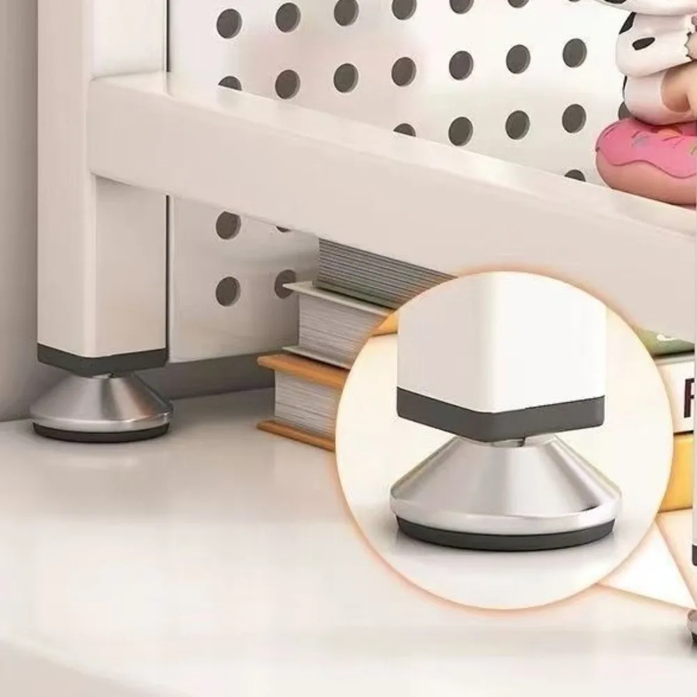 

Creative Metal Tabletop Shelving Multi-layer Freely Combined Bookshelf Hole Board Design 2-Tier Shelving Computer Desk