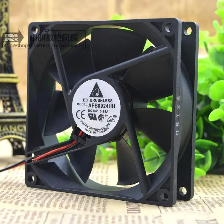 

AFB0925HH 24V 0.25A 9025 9CM 2WIRES INVERTER COOLING FAN