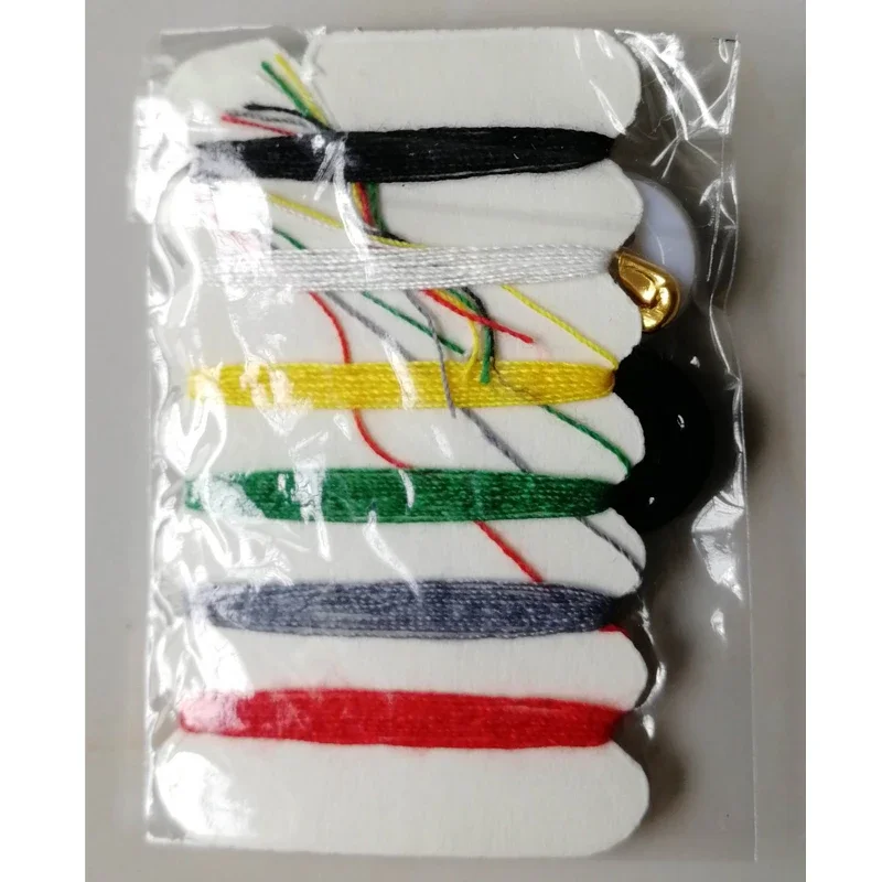 1pcs Small Hotel Home Sewing Box Set Sewing Kit Costurero Box Mini Sewing Kit Needle Thread Set