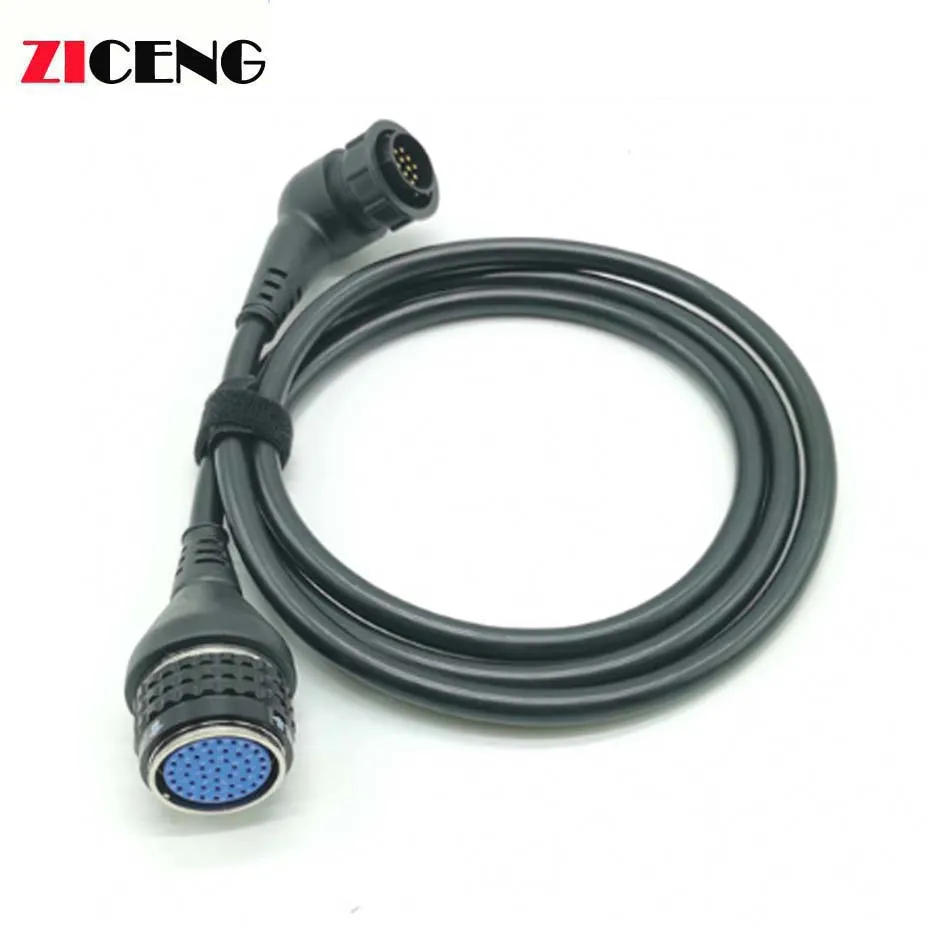 mb-star-sd-connect-c4-c5診断スキャナー用obd-14ピンケーブル。ベンツ車用obd-obd2-14ピン-16ピン変換ケーブル。自動車修理ツール。