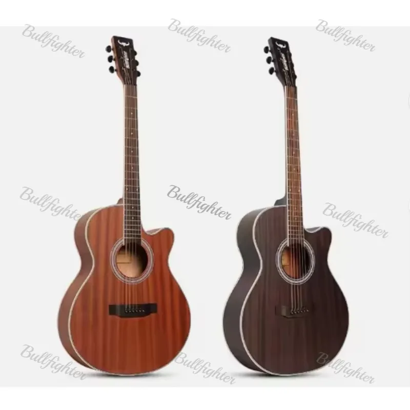 Bullfighter Spruce Acoustic Guitar OEM  Laminate D-4015/4115 Musical Instruments Professional  For Musicians And Enthusiasts