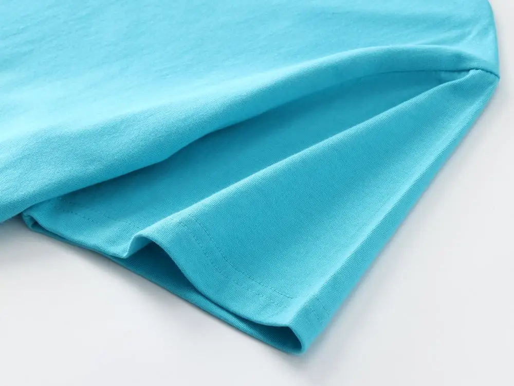 100% reine Baumwolle, hochwertige Marken-T-Shirts für Paare, Rundhals, Kurzarm, Herren-Sommermode, Bienen-Stickerei, lässiges Sport-Oberteil – Detail 26