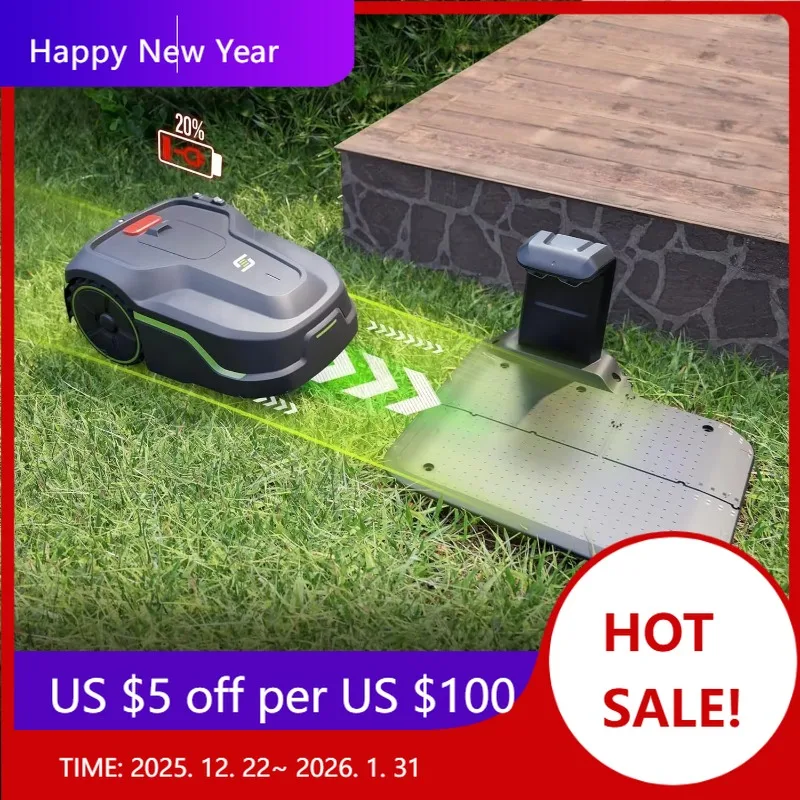 

NEOBRISKEN автоматическая роботизированная газонокосилка с питанием от наружного оборудования