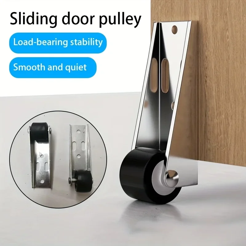 Movable directional wheel, solid simple fixed roller, table foot, mini mobile roller, flexible, silent anti-wear wheel, roller